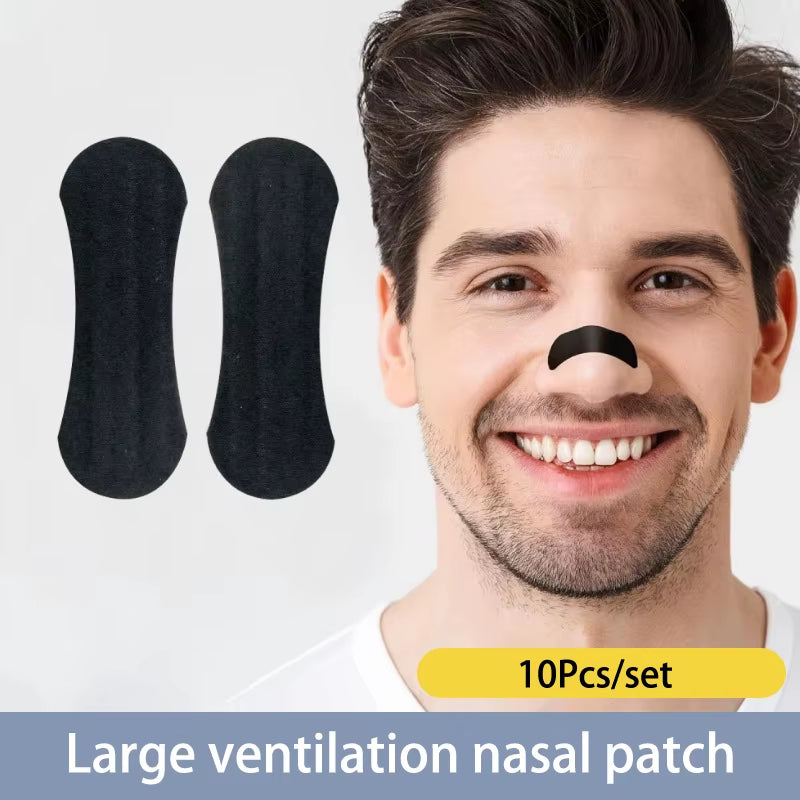10-pack Nasal Strips for Improved Breathing and Enhanced Oxygen Intake